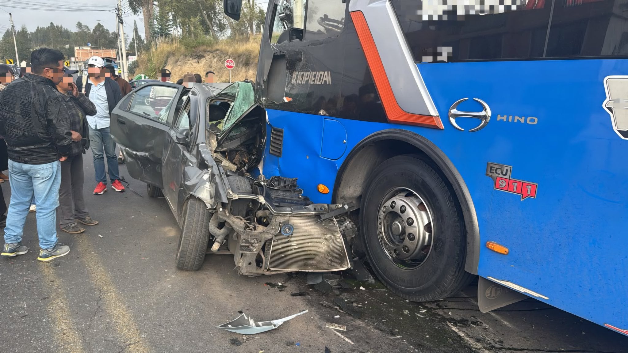 Accidente de tránsito Ambato