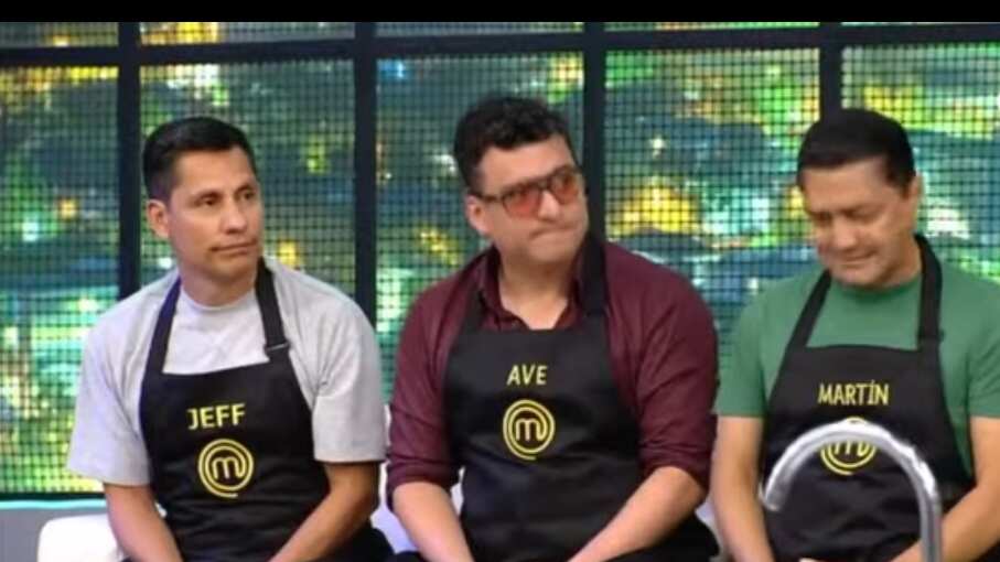 Ave Jaramillo y Jefferson Pérez en el reto de presión de Masterchef Celebrity Ecuador