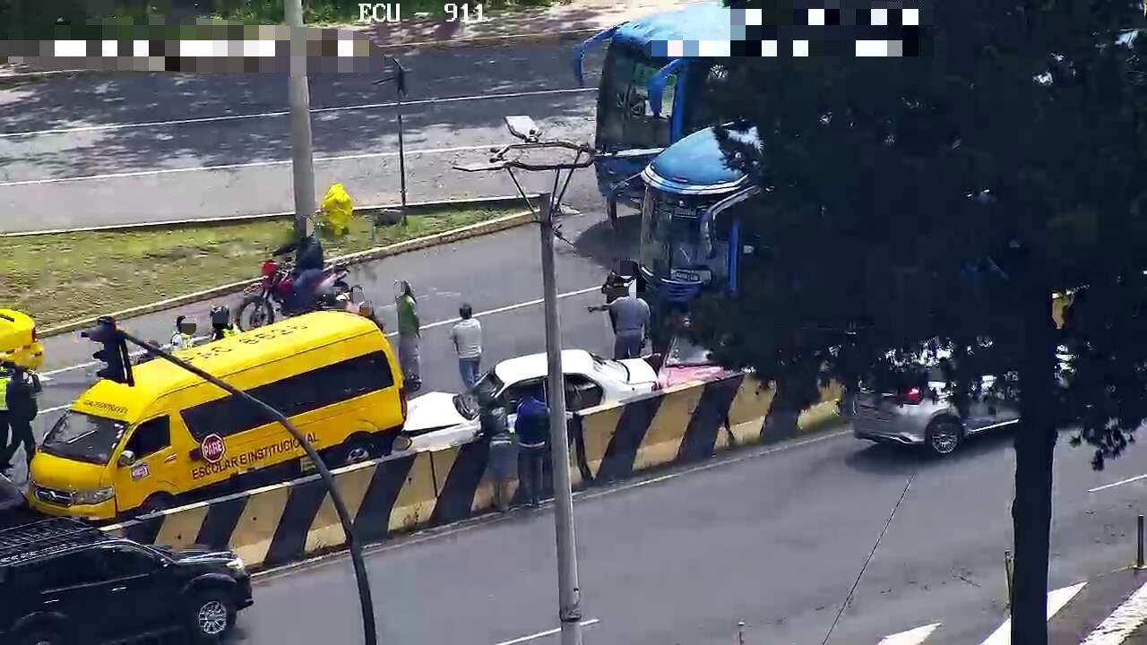 Accidente en el Trébol