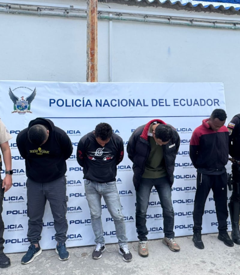 'Diablito' Lara, entre los detenidos por intento de robo en el sur de Quito