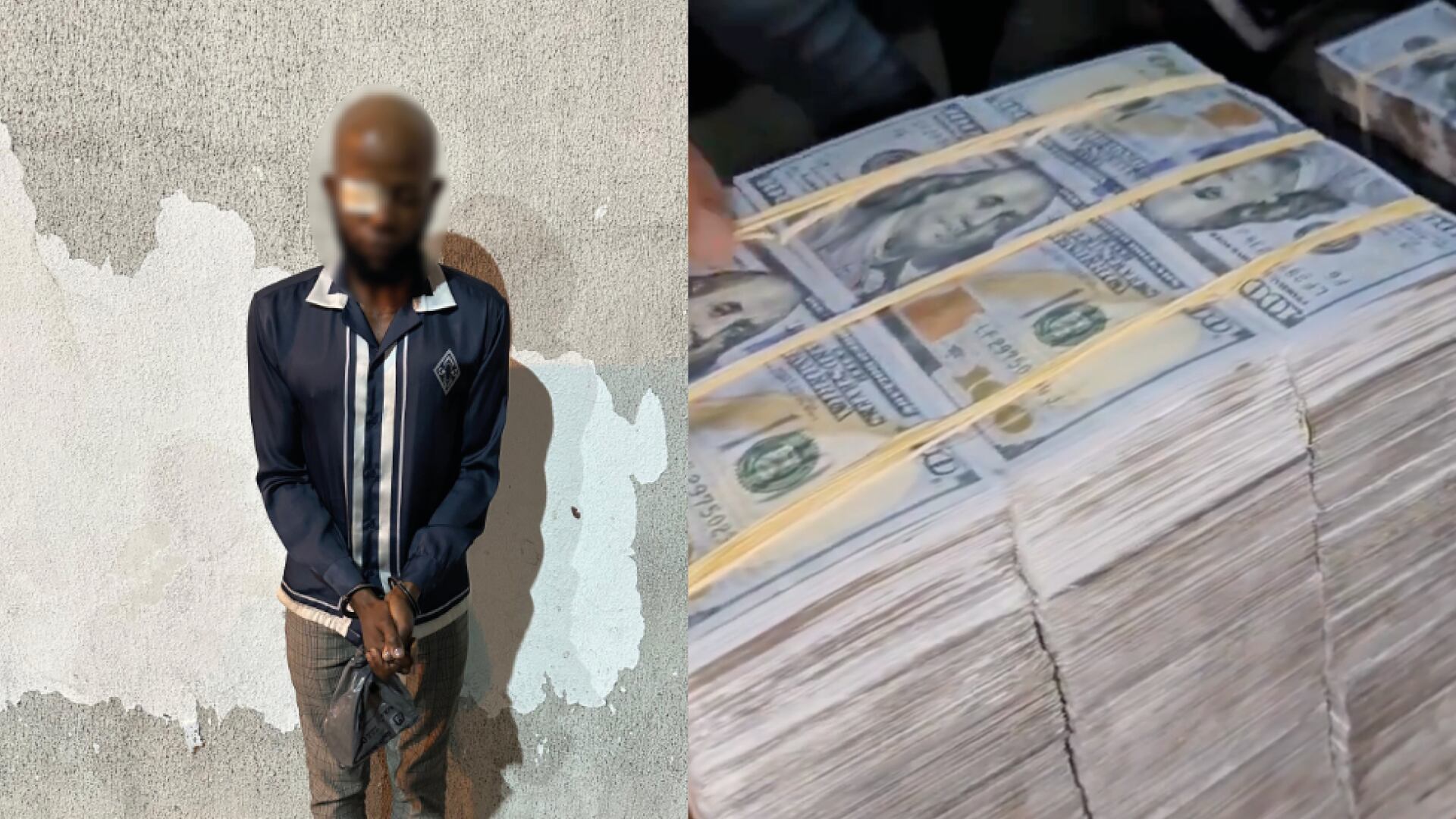 Francés detenido en Guayaquil con USD 3.000.000 en billetes falsos