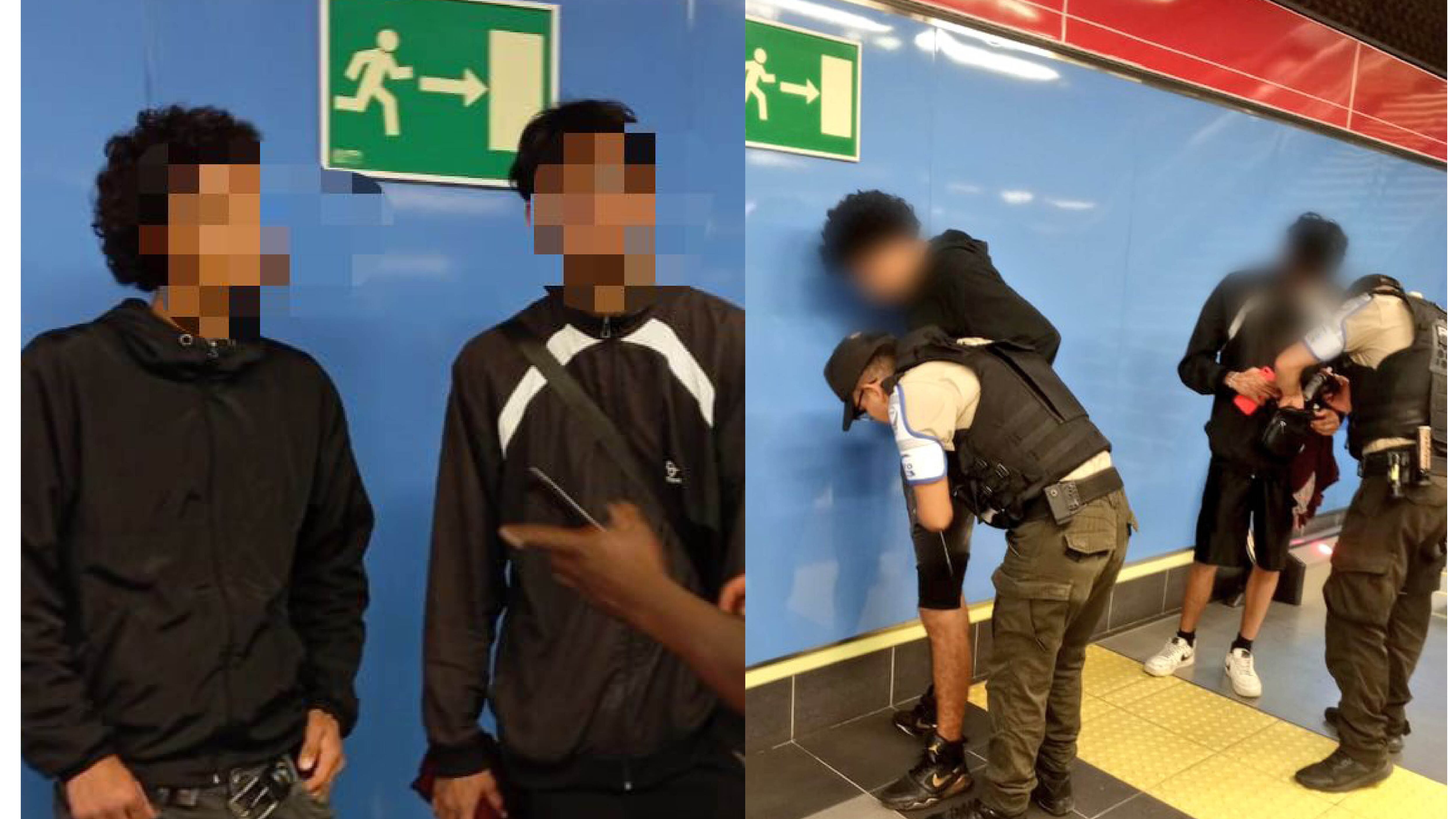 Sancionan a usuario del Metro de Quito que tenía un arma blanca