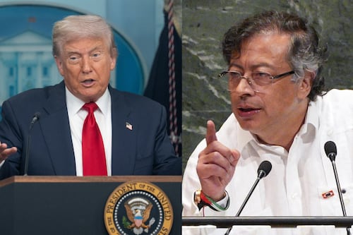 Trump llama “líder del narcotráfico” a Petro y Colombia responde con dureza
