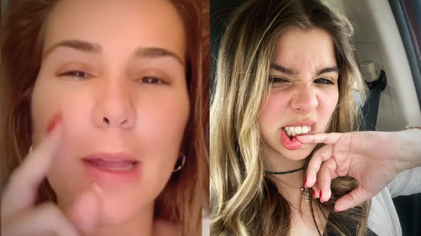 Carolina Jaume y su hija Rafella Pimentel