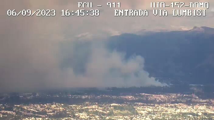 Incendios Forestales en Quito
