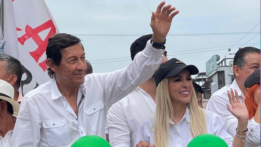 Nicolás Lapentti, candidato a la Prefectura de Guayas.