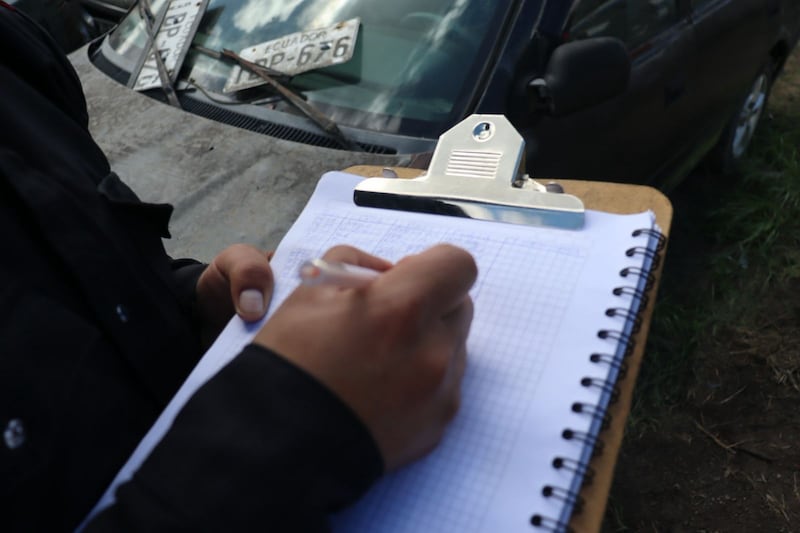 chatarrización de vehículos, EMOV EP, Cuenca