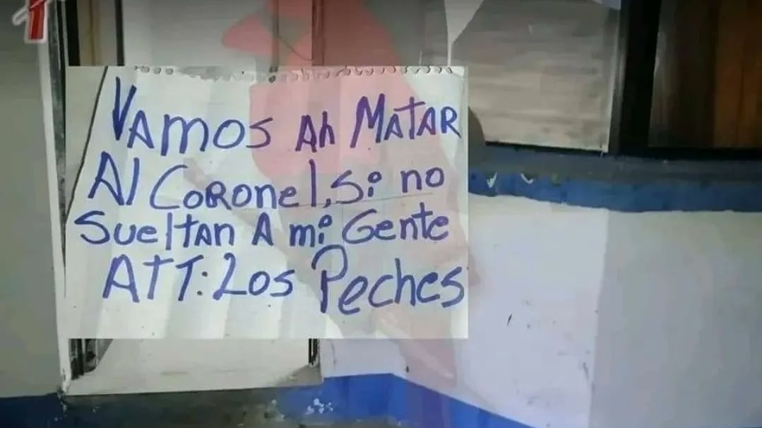 Atentado contra establecimiento de la Policía Nacional