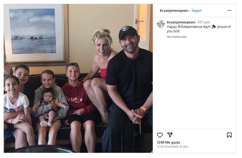 Britney Spears y su hermano, Bryan Spears, han tenido una relación con sus altas y bajas