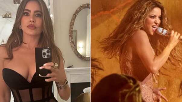 Sofía Vergara y Shakira baile