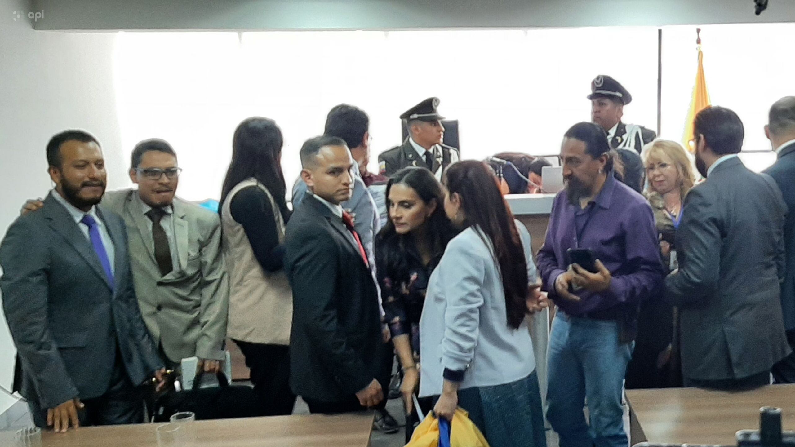 Caso Verónica Abad: Jueza Nubia Vera denunció amenazas de destitución al finalizar la audiencia