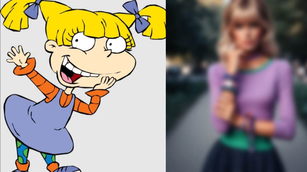 Así se vería Angélica Pickles de adulta, según inteligencia artificial