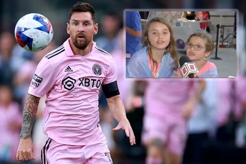 ¡Es arte! La canción compuesta por dos niñas para Lionel Messi en Estados Unidos se hace viral