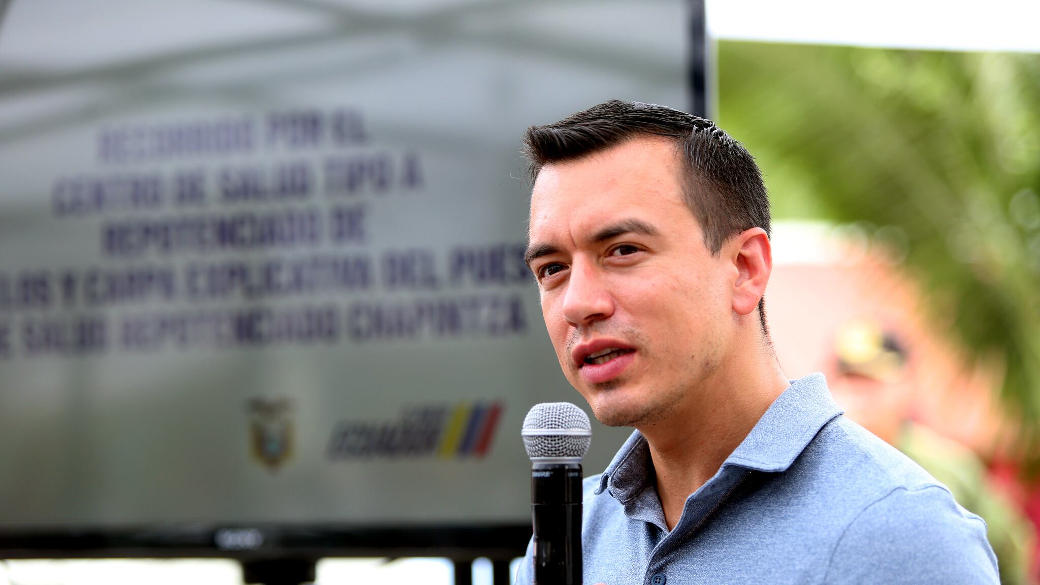 Daniel Noboa, presidente de Ecuador
