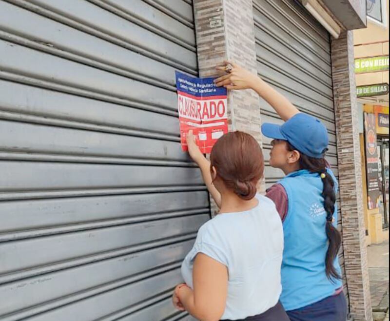 Chifa clausurado en Guayaquil