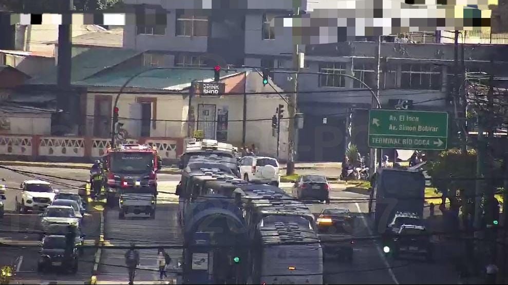 Accidente de tránsito en el norte de Quito deja una persona herida