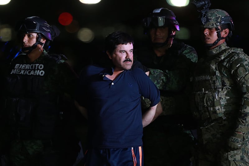 Familiares del Chapo Guzmán se entregaron al FBI.