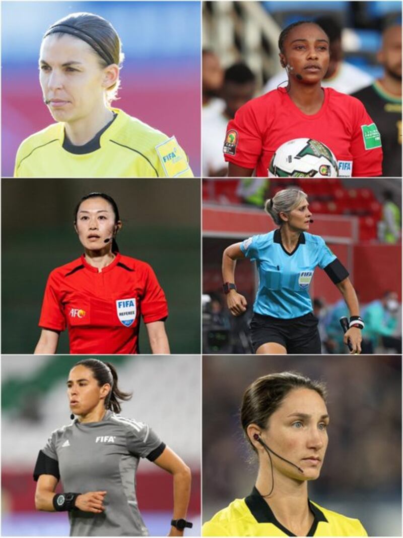 El Mundial de Qatar tendrá tres mujeres listas para arbitrar.