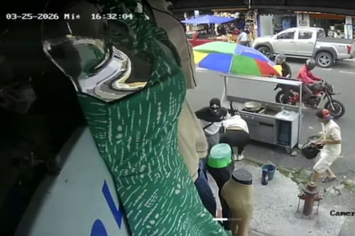 Cámaras captaron ataque armado donde dos personas resultaron heridas en Carapungo, norte de Quito