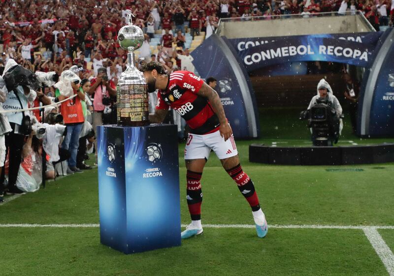 Gabriel Barbosa, la mufa antes de la gran final