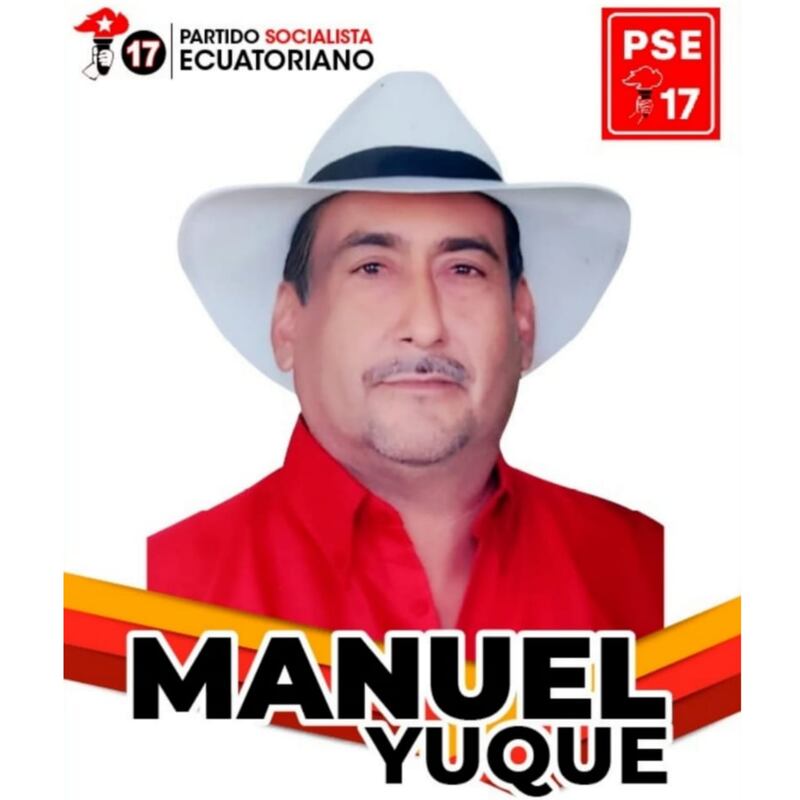 Manuel Yuque, candidato a la Prefectura de Santo Domingo de los Tsáchilas