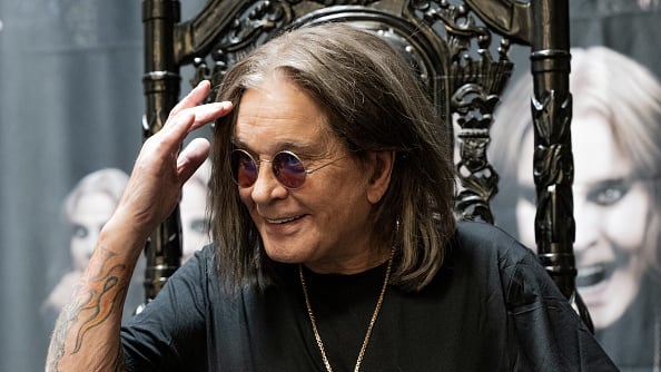 Ozzy Osbourne cuando falleció.