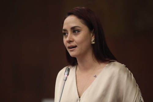 Asambleísta Ana Belén Tapia de ADN mocionó la censura y destitución de Mario Godoy y el Pleno lo aprobó con 148 votos