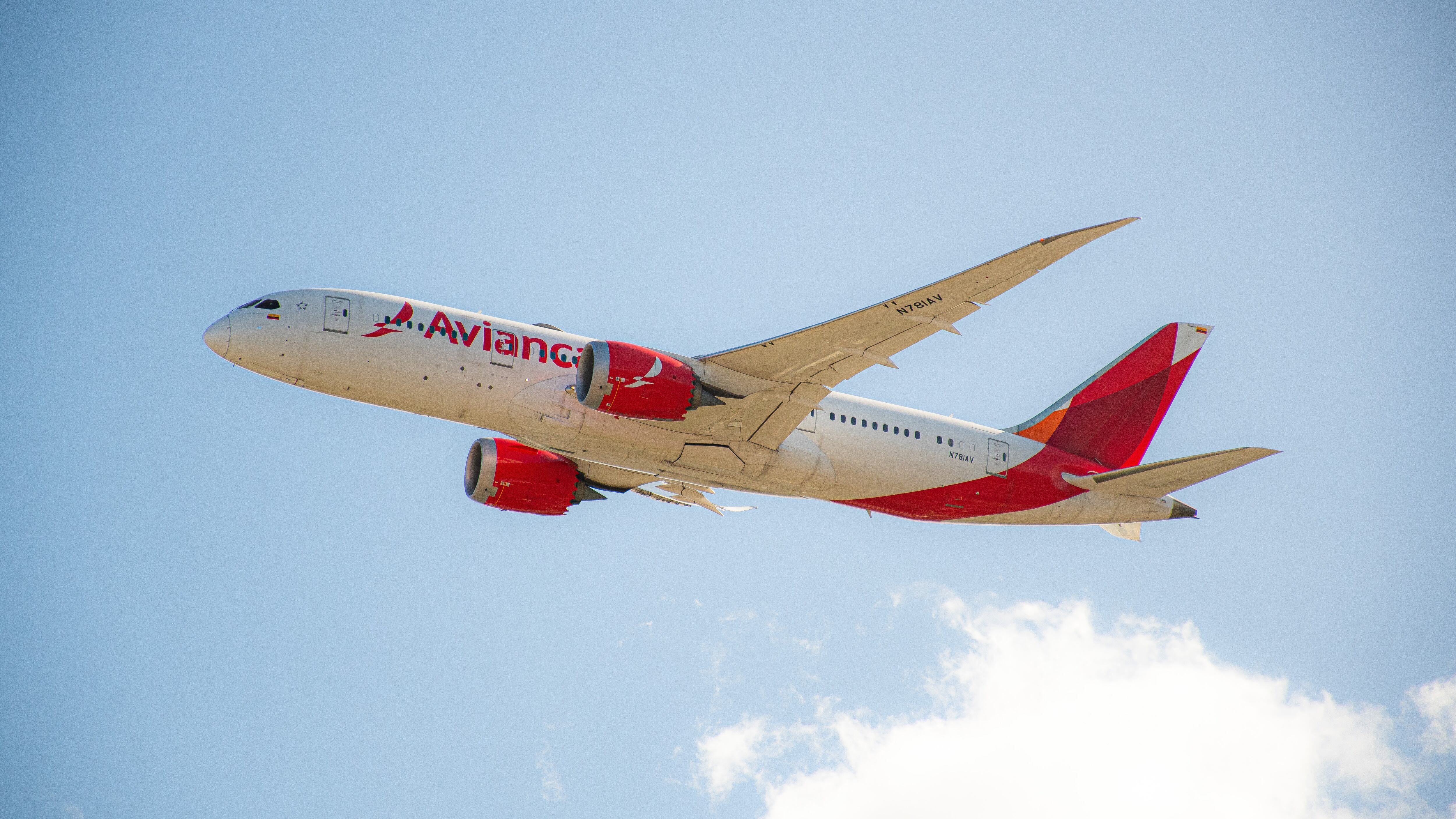 Avión de Avianca