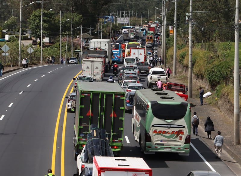 PARO TRANSPORTISTAS ALOAG