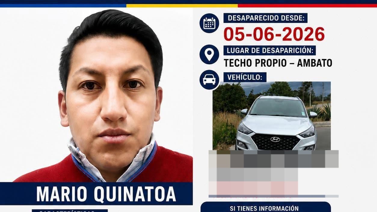 Mario Quinatoa desaparecido