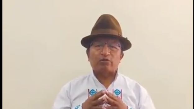 Guillermo Churuchumbi, coordinador nacional de Pachakutik,