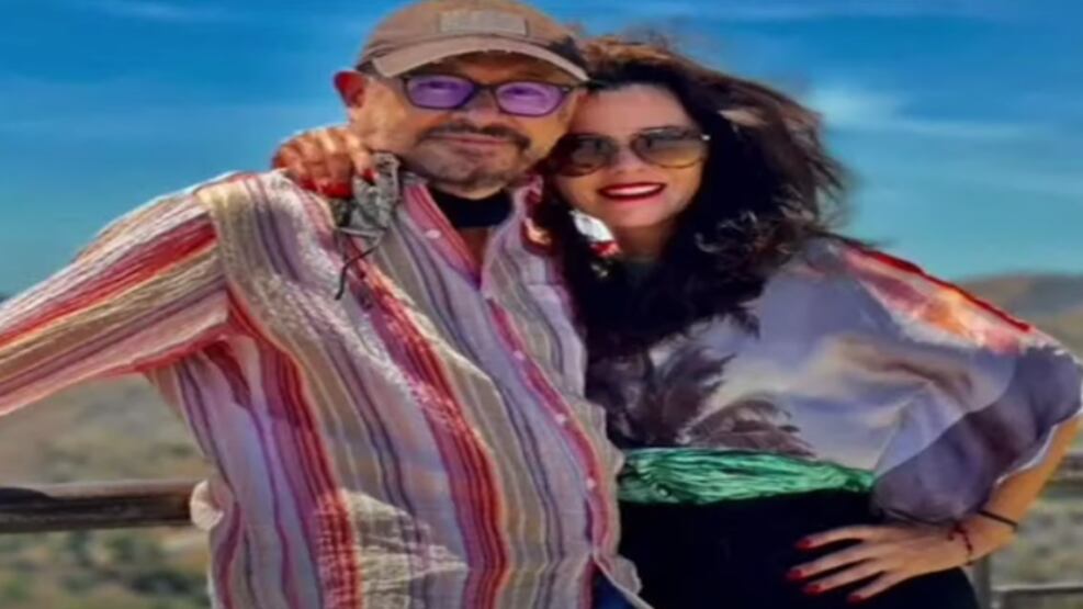 Macarena Valarezo y Santiago Gangotena