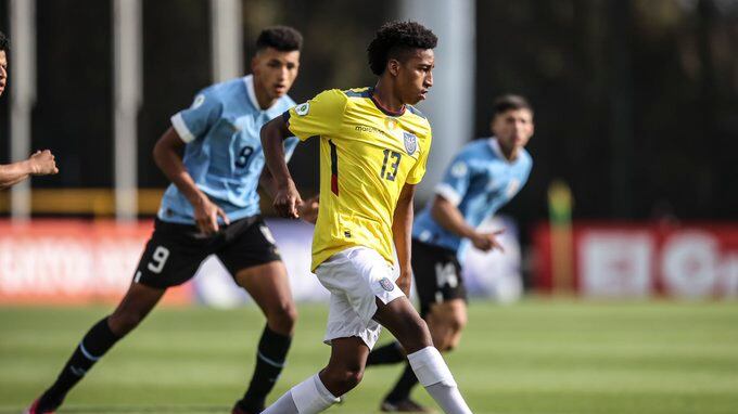 Ecuador vs Uruguay en el Sudamericano Sub 20