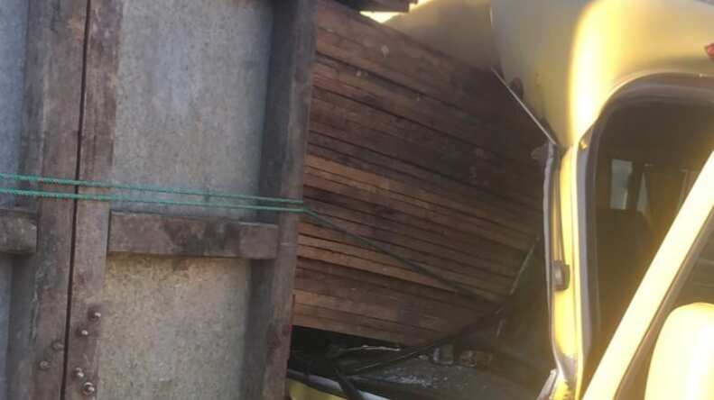 Quito: heridos tras accidente de tránsito en la Av. Interocéanica