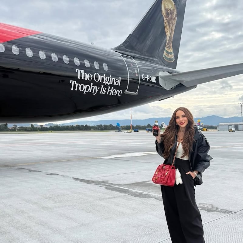 Erika Vélez es embajadora de Coca Cola.