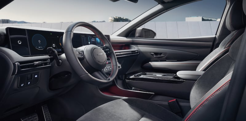 Interior del Hyundai TUCSON