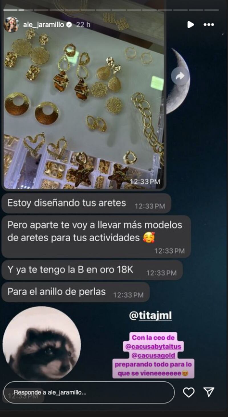 ¡Anillos de oro! La pista de boda más cercana que Alejandra Jaramillo reveló y que involucra a Beta Mejía