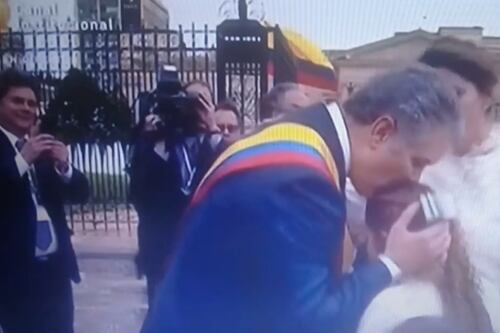 El “desplante” de Iván Duque a su esposa en la Casa de Nariño