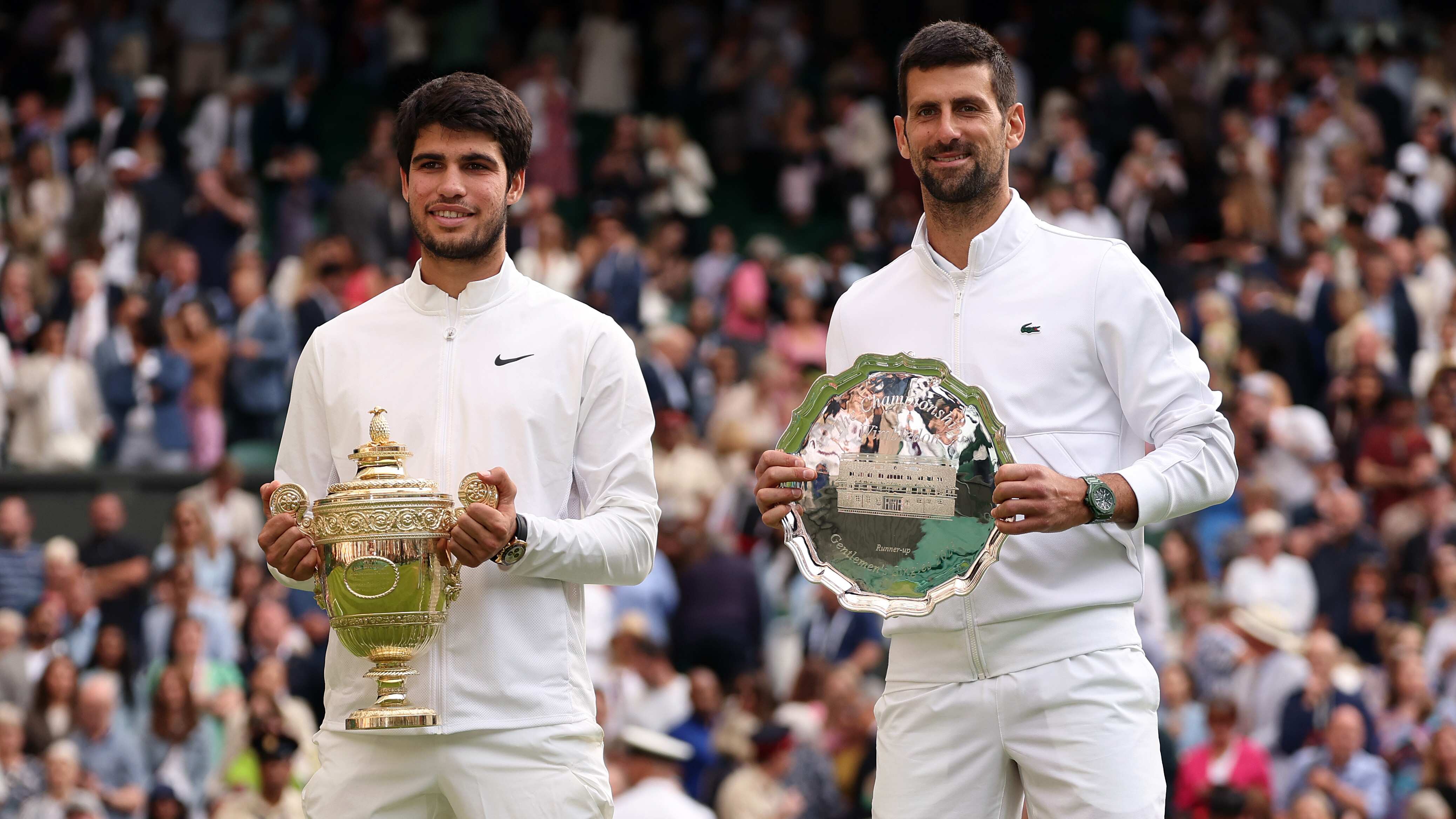Novak Djokovic y Carlos Alcaraz se enfrentarán en la final de Wimbledon 2024.