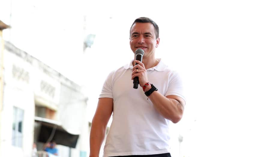 Daniel Noboa: “La gente va a decir sí en el referéndum”