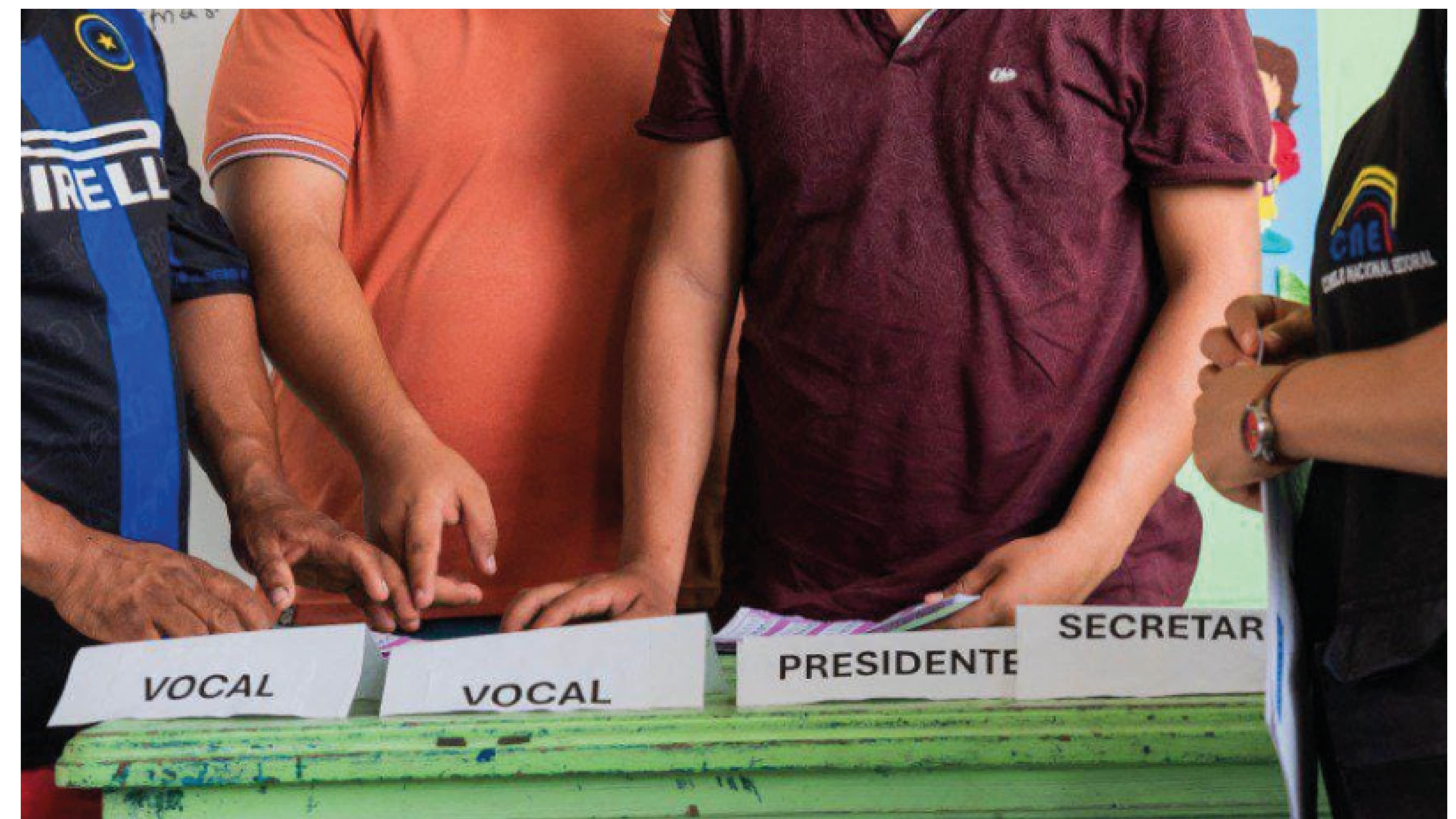 Miembros de Juntas Receptoras del Voto para el Referéndum y Consulta Popular 2024