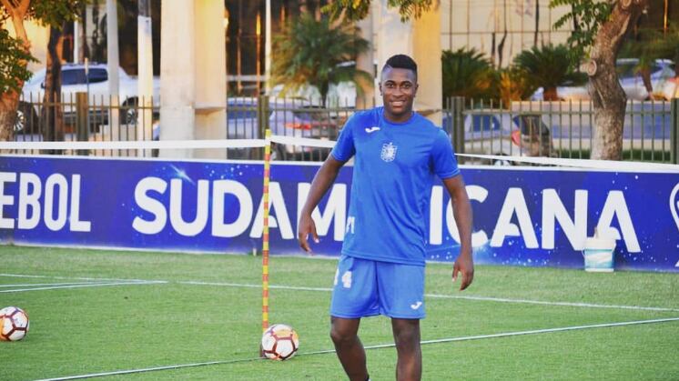 Bryan Carabalí, jugador de Emelec