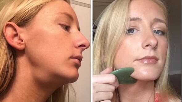 El reto consistía en usar un objeto de cuarzo para promover la circulación en el rostro