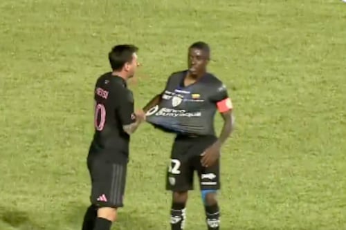 El jugador que sacó de sus casillas a Lionel Messi en el partido IDV vs Inter Miami