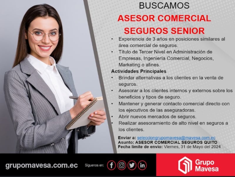 Trabajos en Quito