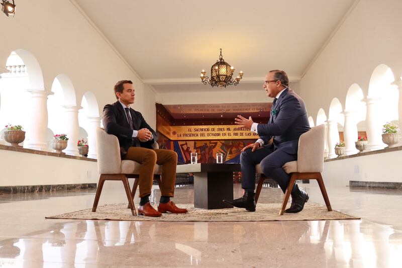 Presidente del Ecuador, Daniel Noboa