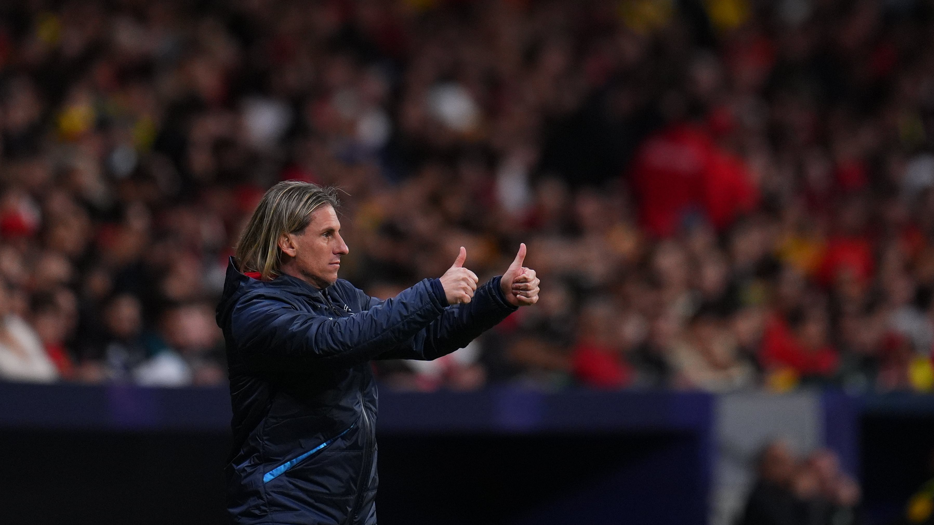 Sebastián Beccacece con Ecuador ante Marruecos