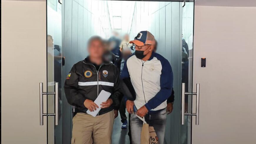 Llegada de Dalton Narváez, exalcalde de Durán, tras ser detenido en Colombia