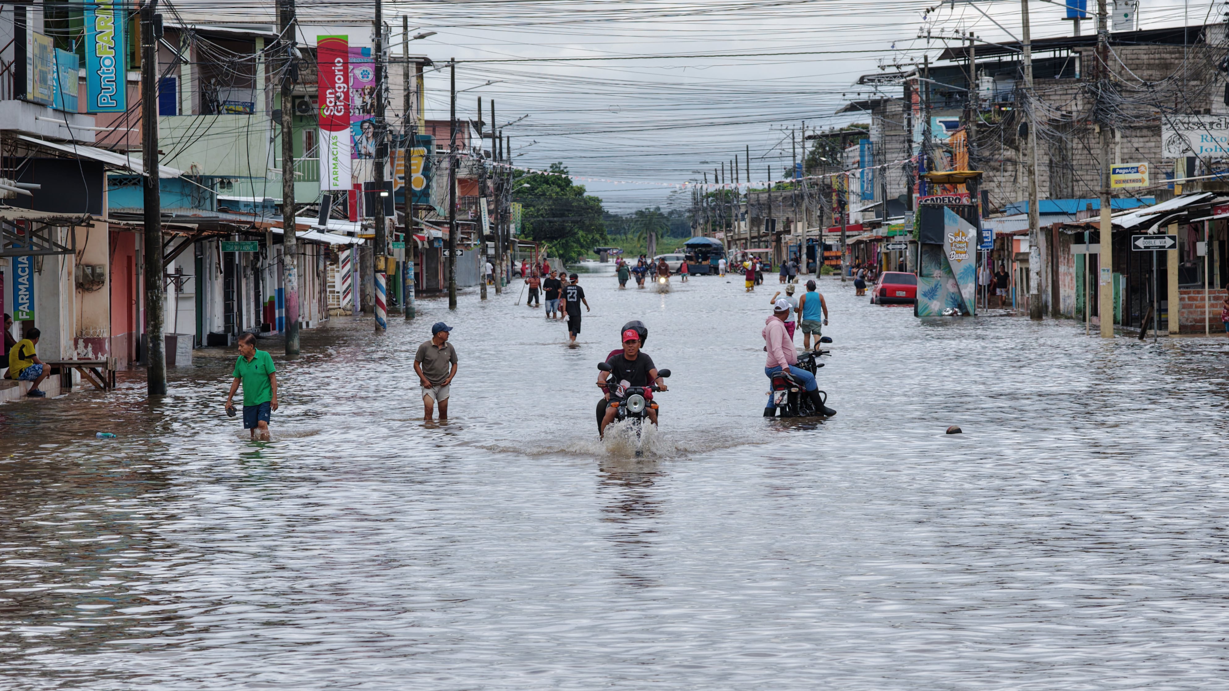 Lluvias en Ecuador