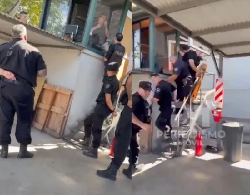 hombre se prendió fuego frente a la empresa tras meses sin recibir su sueldo.